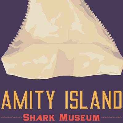 Shark Museum by Steve Thomas | Travel Poster print