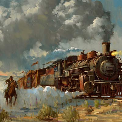 Chasing the Iron Horse by David Tutwiler ref | Indiana Jones