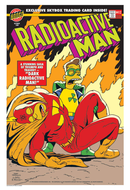 Radioactive Man Issue #412 | The Simpsons paper