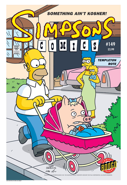 Simpsons Comics #149 | The Simpsons paper