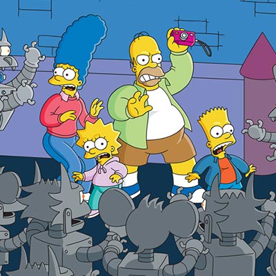 Itchy & Scratchy Land: Trapped | The Simpsons first