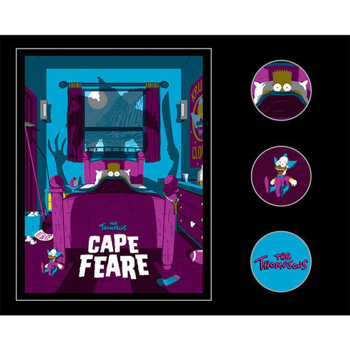 Cape Fear Set collectible pins | The Simpsons