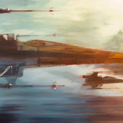 X-Wings of Resistance by Christopher Clark | Star Wars
