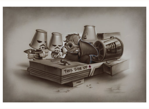 These Aren't the Droids by Noah | Star Wars litho