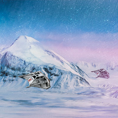Daybreak on Hoth by Rich Davies | Star Wars