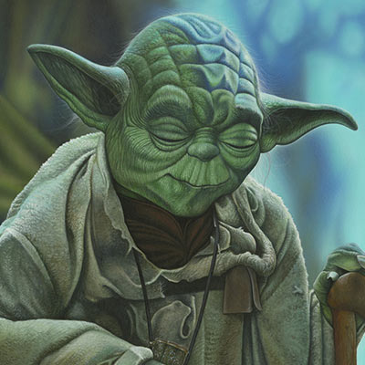 Yoda by Damien Friesz | Star Wars