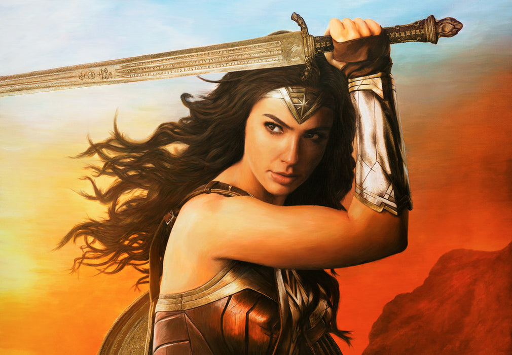 Wonder Woman by Rob Surette canvas