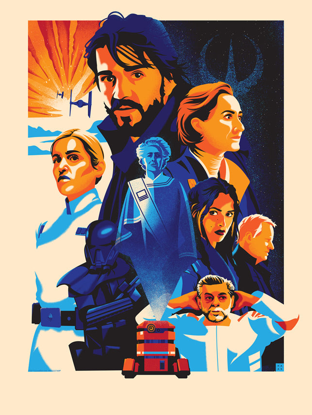 Stone and Sky by Danny Haas | Star Wars Artwork — Acme Archives Direct