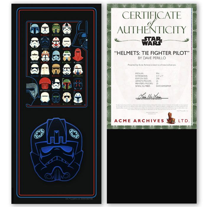 Helmets: TIE Fighter Pilot Collectible Pin