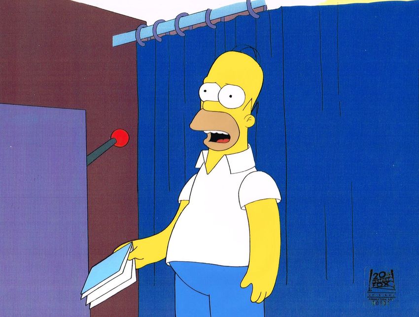 Simpsons Cels — Acme Archives Direct