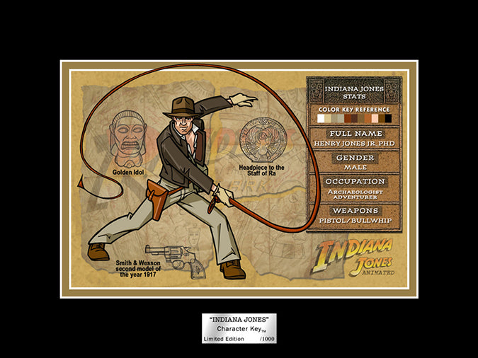 Indiana Jones Character Key | Raiders of the Lost Ark