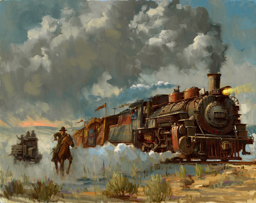 Chasing the Iron Horse by David Tutwiler | Indiana Jones