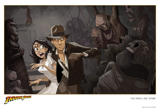Escaping the Tomb by Patrick Schoenmaker | Indiana Jones