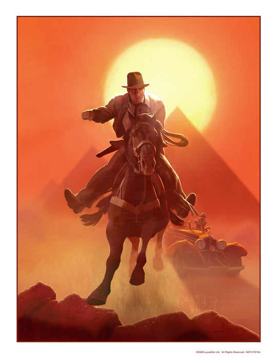 Escape from Atens Tomb by Frank Nissen & Fred Warter | Indiana Jones
