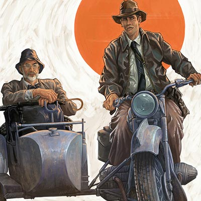 インディ・ジョーンズ オン ホースバック(The Last Crusade) スタチュー インディ・ジョーンズ オン ホースバック The Last Crusade