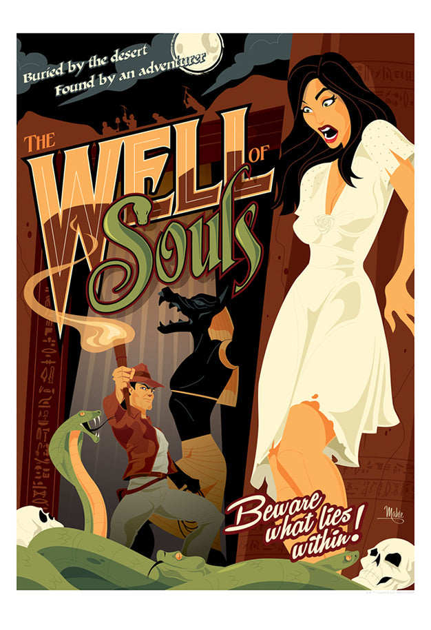 Well of Souls by Mike Mahle | Indiana Jones — Acme Archives Direct