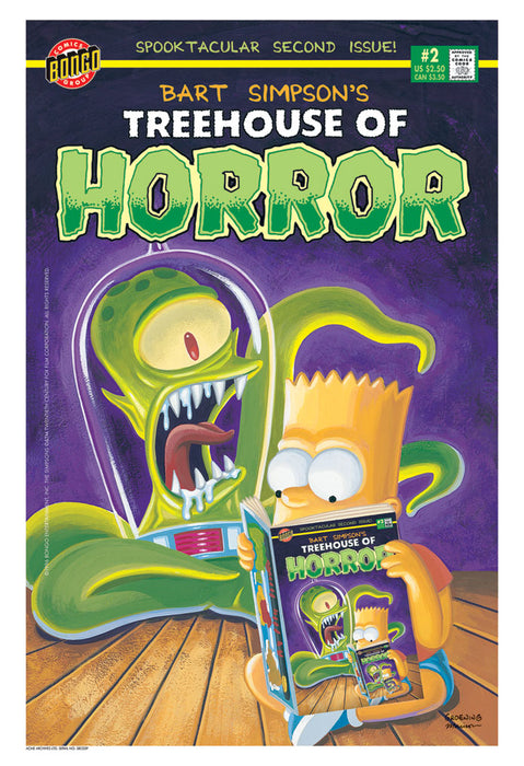Bart Simpson's Treehouse of Horror #2 | The Simpsons paper