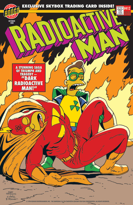 Radioactive Man Issue #412 | The Simpsons canvas