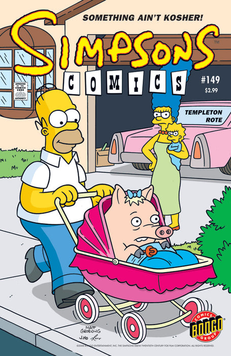 Simpsons Comics #149 | The Simpsons canvas