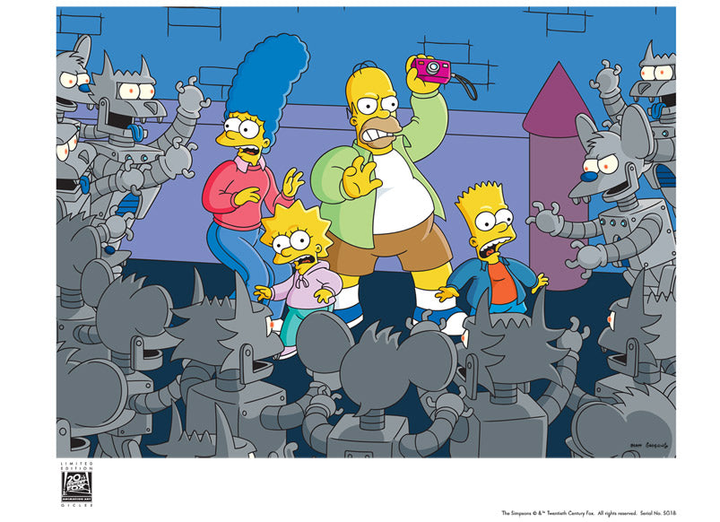Itchy & Scratchy Land: Trapped | The Simpsons