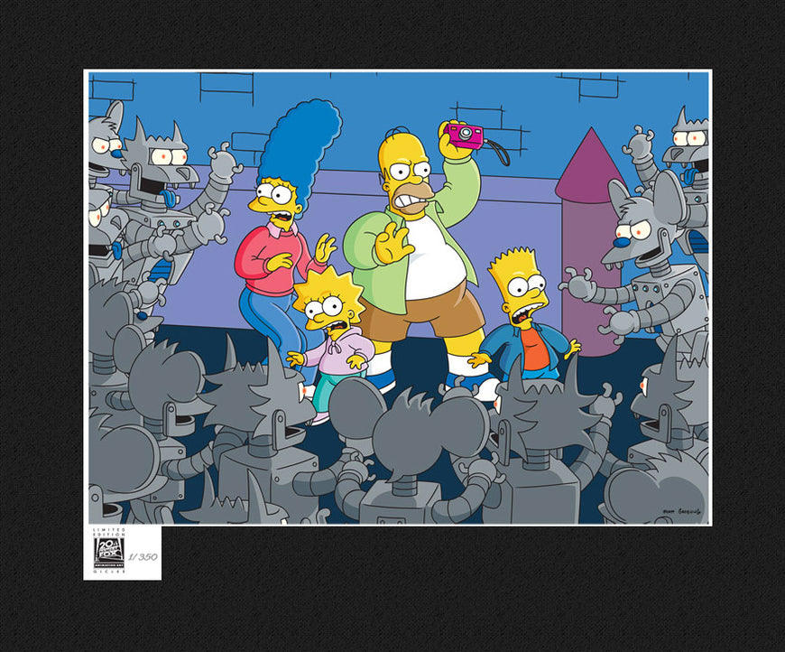 The Simpsons Limited Edition Artwork — Acme Archives Direct
