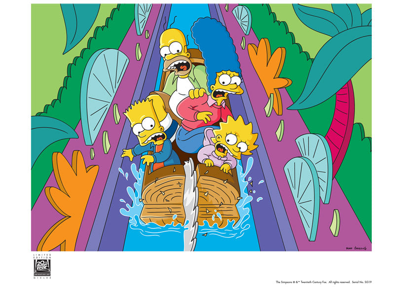 Itchy & Scratchy Land: Logride | The Simpsons