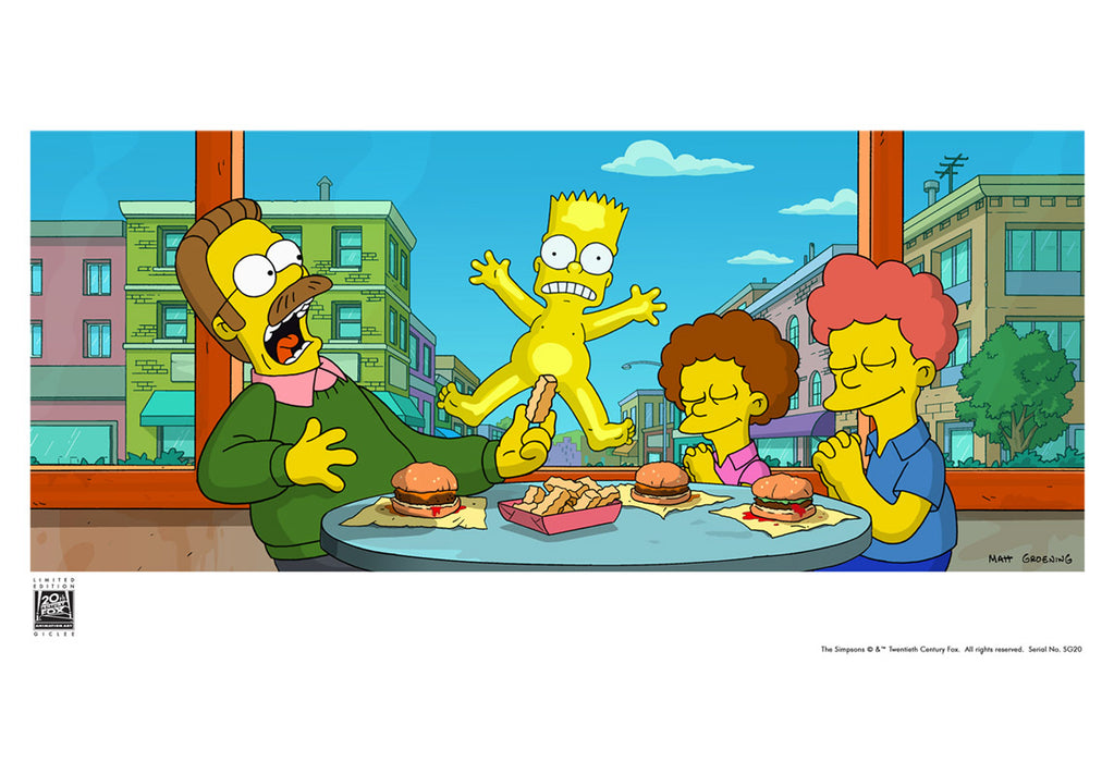 Bart on Glass | The Simpsons Movie