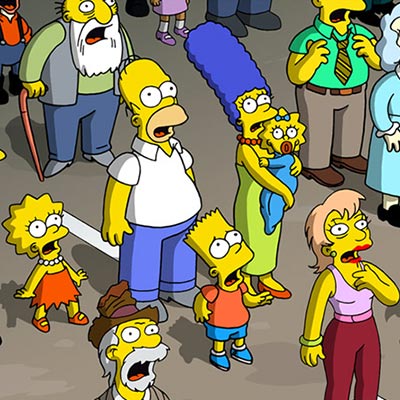 Crowd Aghast | The Simpsons Movie thumb