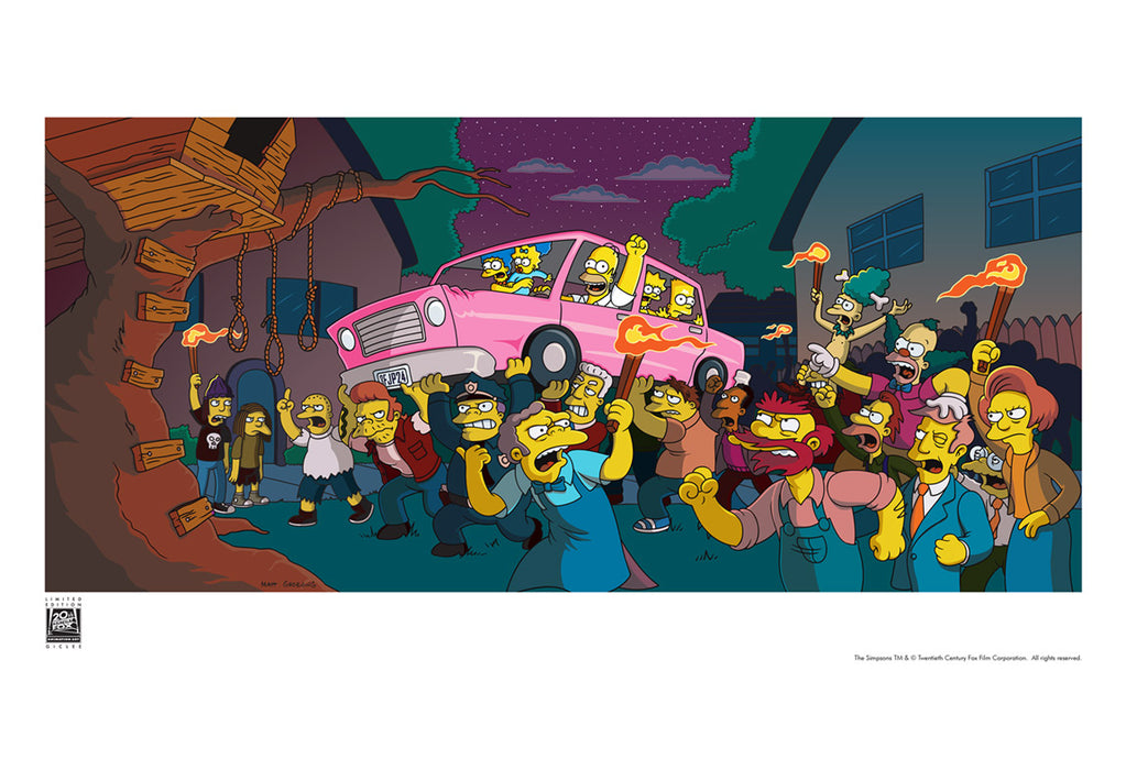 Angry Mob | The Simpsons Movie