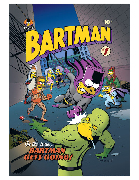 Bartman by Bill Morrison | The Simpsons