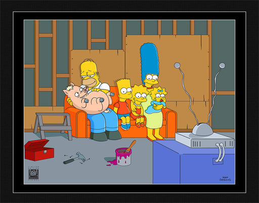 Couch Gag: Family with Pig | The Simpsons