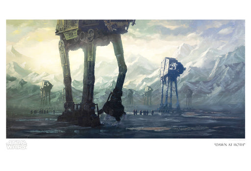 Dawn at Hoth by Christopher Clark | Star Wars paper