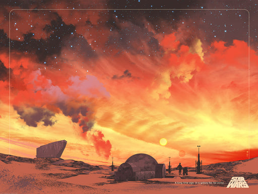 Binary Sunset by Guy Stauber | Star Wars