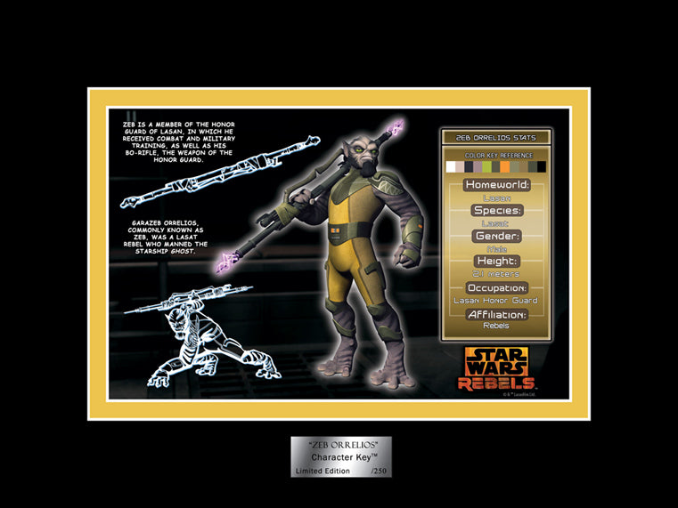 Zeb Character Key | Star Wars