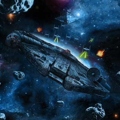 You're Not Actually Going INTO an Asteroid Field?! by Rob Surrette