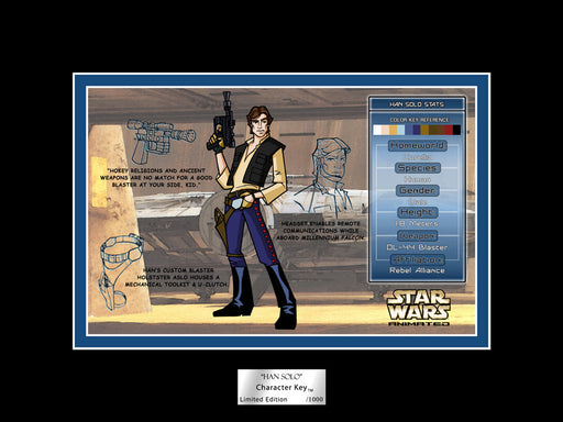 Han Solo Character Key | Star Wars