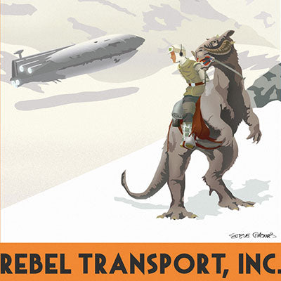 Hoth Rebel Transport by Steve Thomas | Star Wars