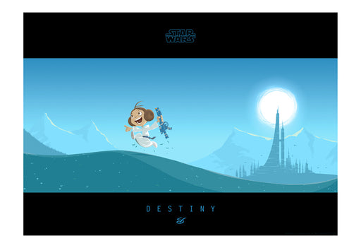 Little Leia's Destiny by Nick Scurfield | Star Wars
