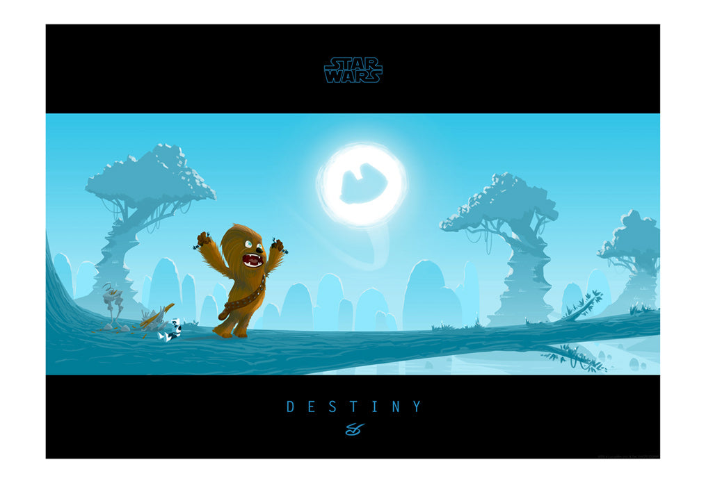 Little Chewie's Destiny by Nick Scurfield | Star Wars