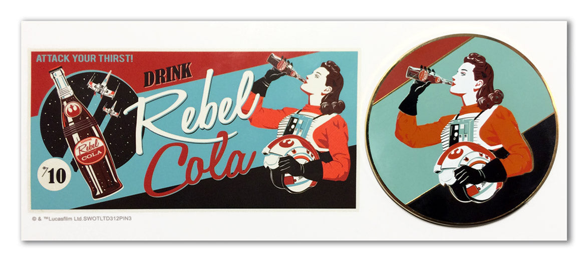 Rebel Cola #3 Collectible Pin | Star Wars