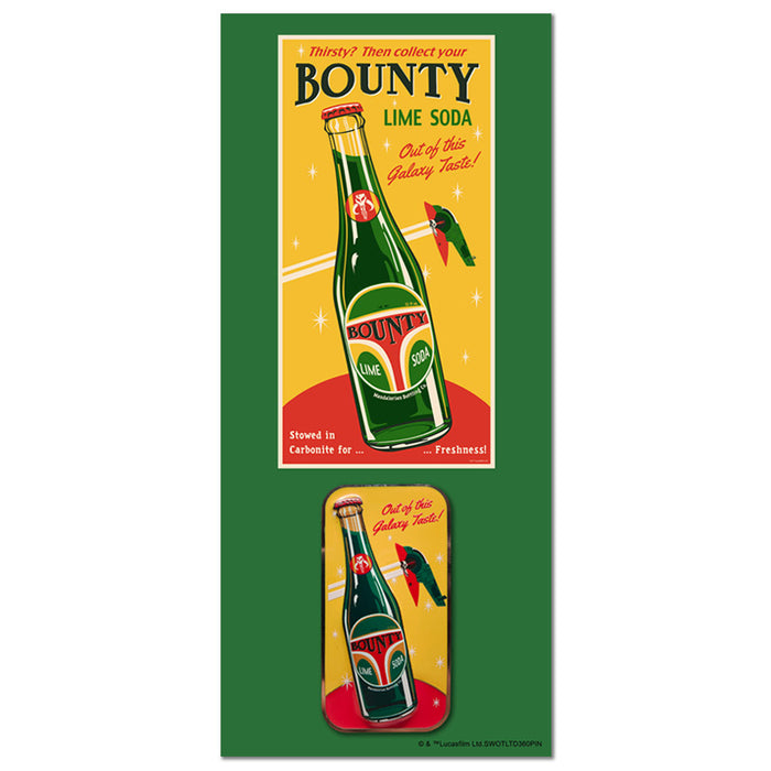 Bounty Soda Collectible Pin