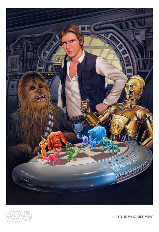 Let The Wookiee Win by Dave Nestler | Star Wars