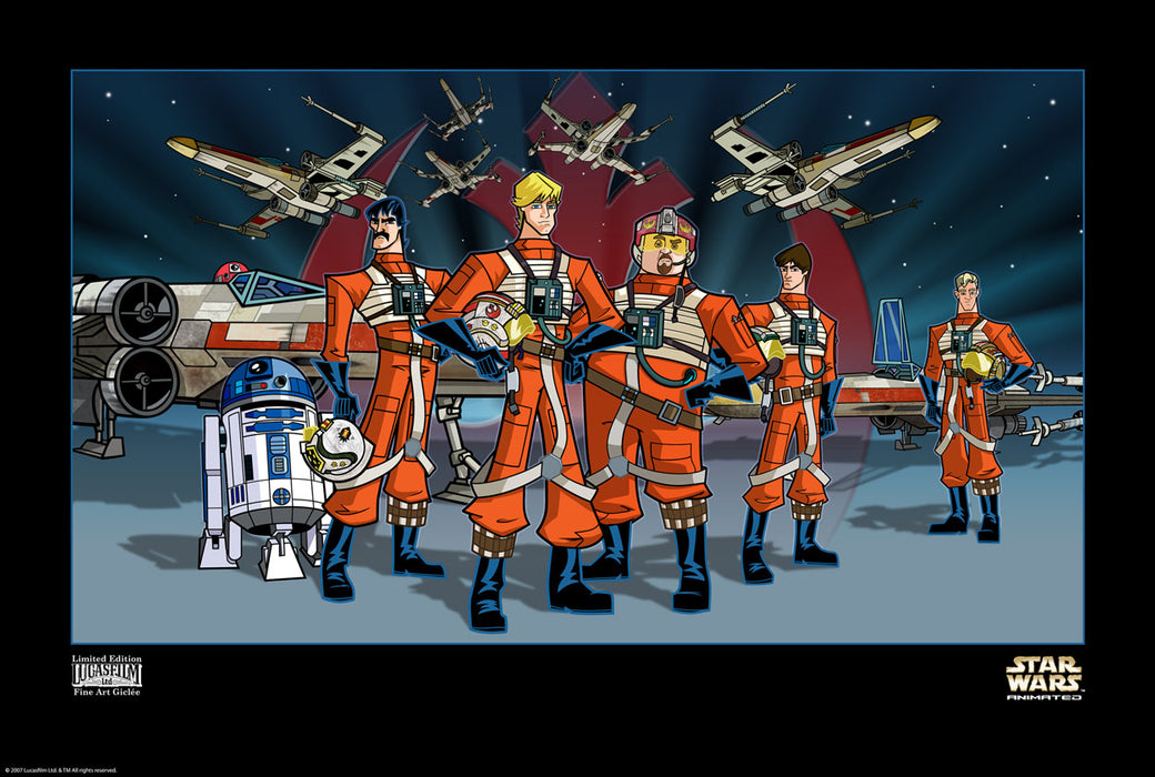 Red Squadron by Peter Ferk | Star Wars