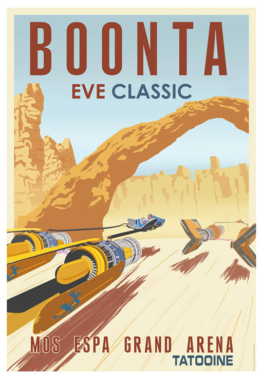 Boonta Eve Classic by Steve Thomas | Star Wars