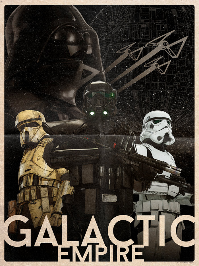 Galactic Empire by Louis Solis | Star Wars — Acme Archives Direct