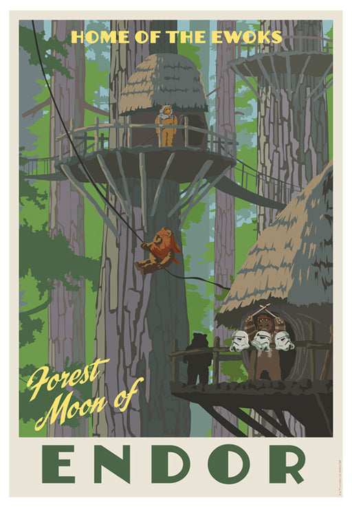 Home of the Ewoks by Steve Thomas | Star Wars