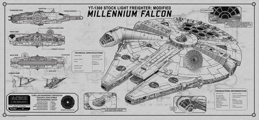 Millennium Falcon Techplate | Star Wars