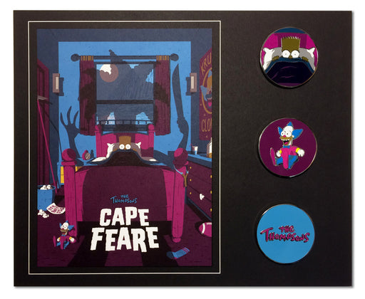 Cape Fear Set collectible pins | The Simpsons